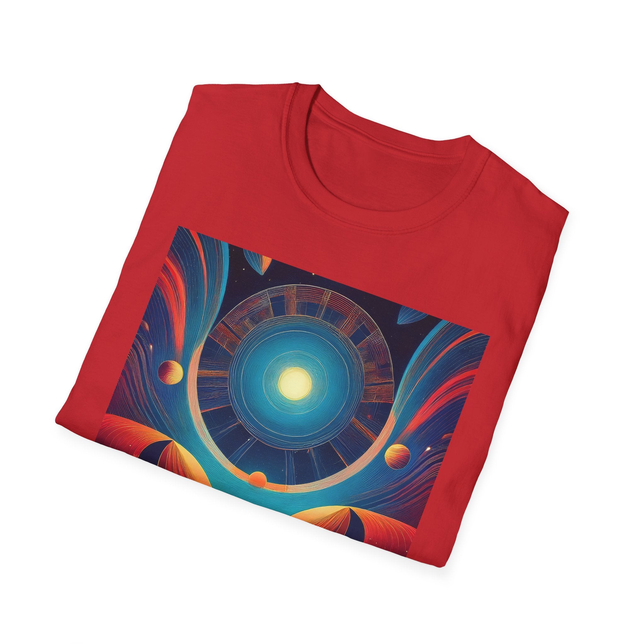 Psychedelic Cosmic Sunset T-Shirt