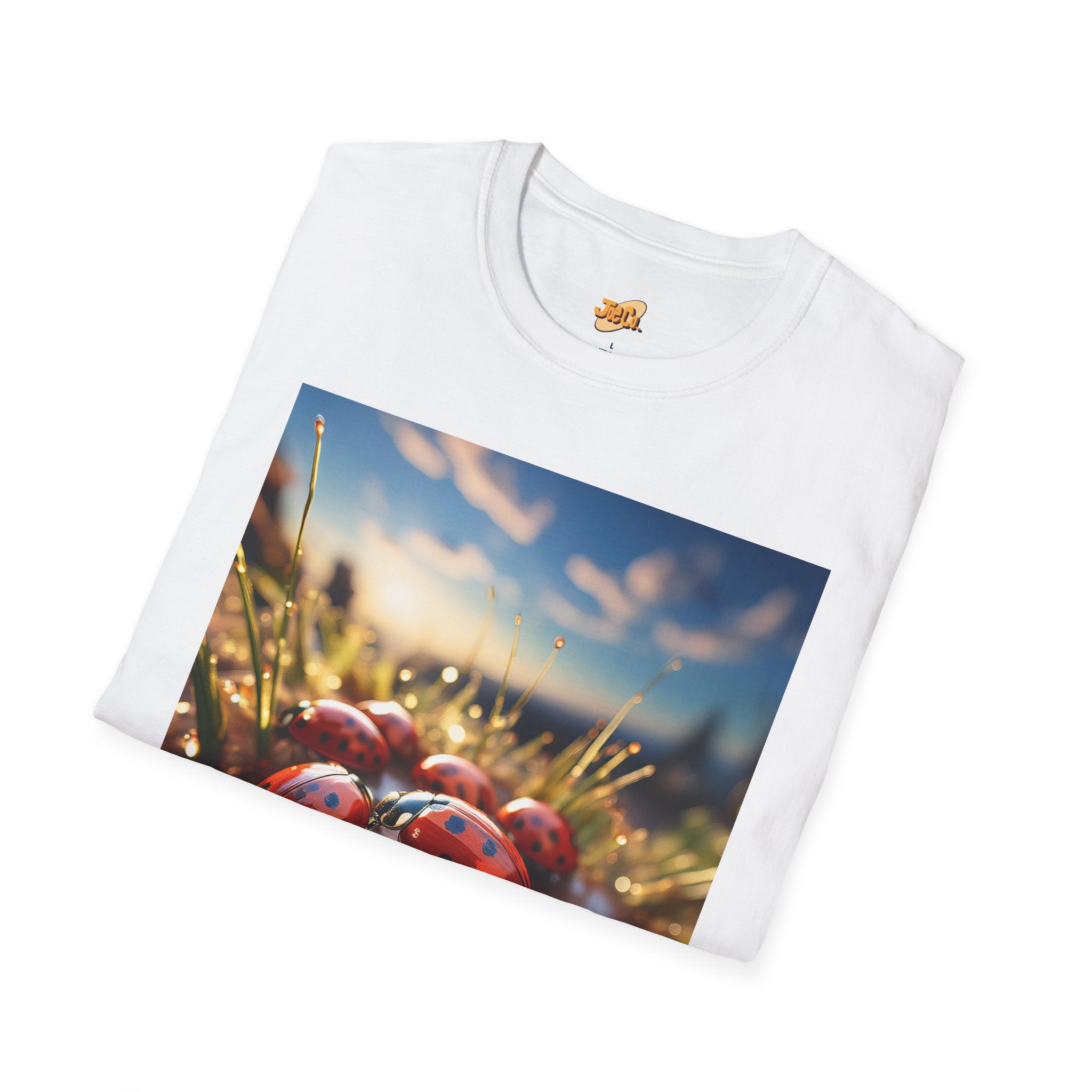 Ladybug Photo T-Shirt — Charming Nature Graphic Tee