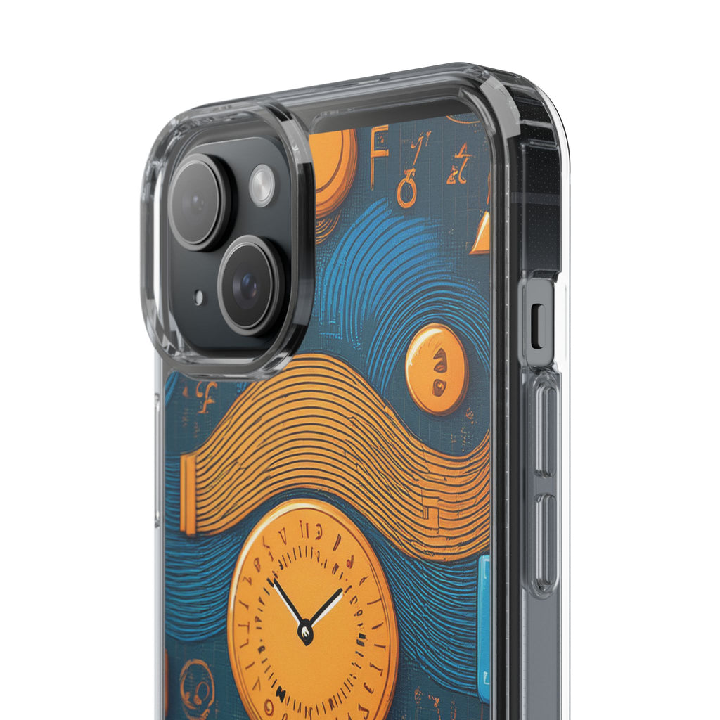 Clear Case — Abstract Clockwork Design Phone Case