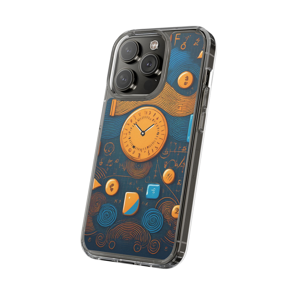 Clear Case — Abstract Clockwork Design Phone Case
