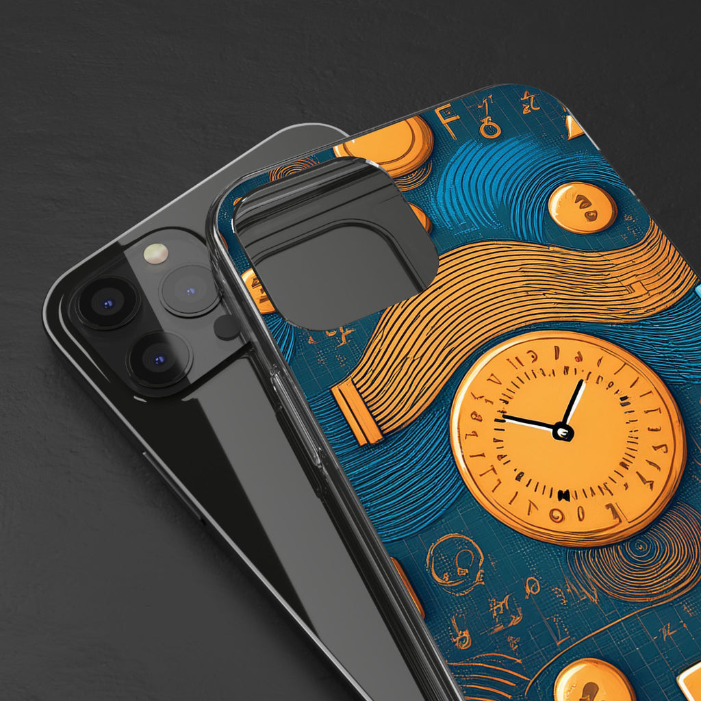 Clear Case — Abstract Clockwork Design Phone Case