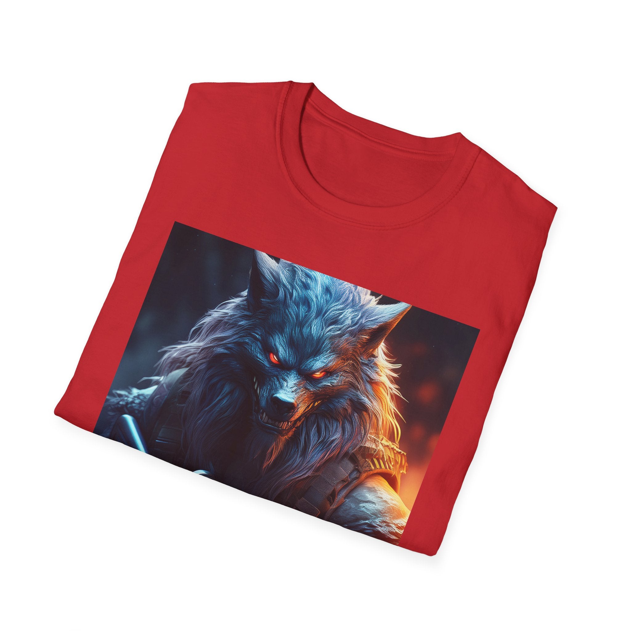 Wolf Sniper T-Shirt — Tactical Werewolf Gaming Tee