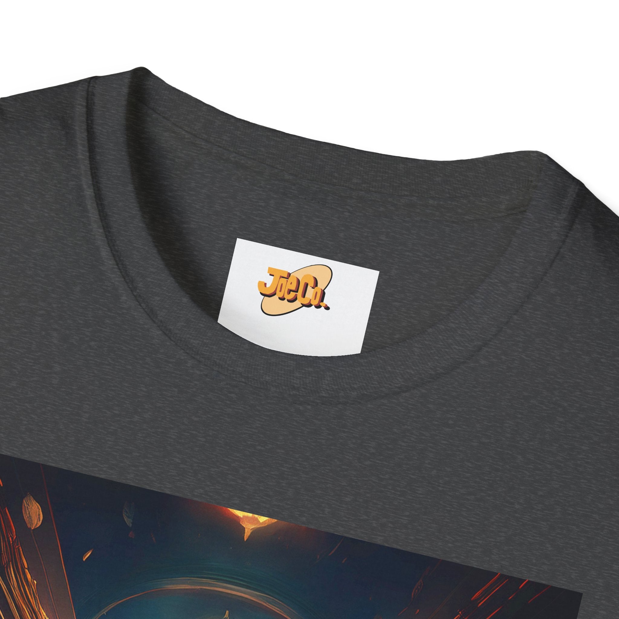 Cyberpunk Alley T-Shirt — Neon Futuristic Street Scene
