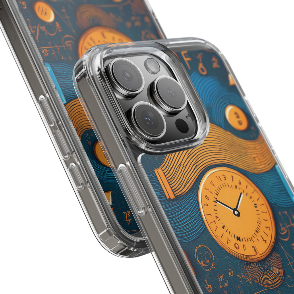 Clear Case — Abstract Clockwork Design Phone Case