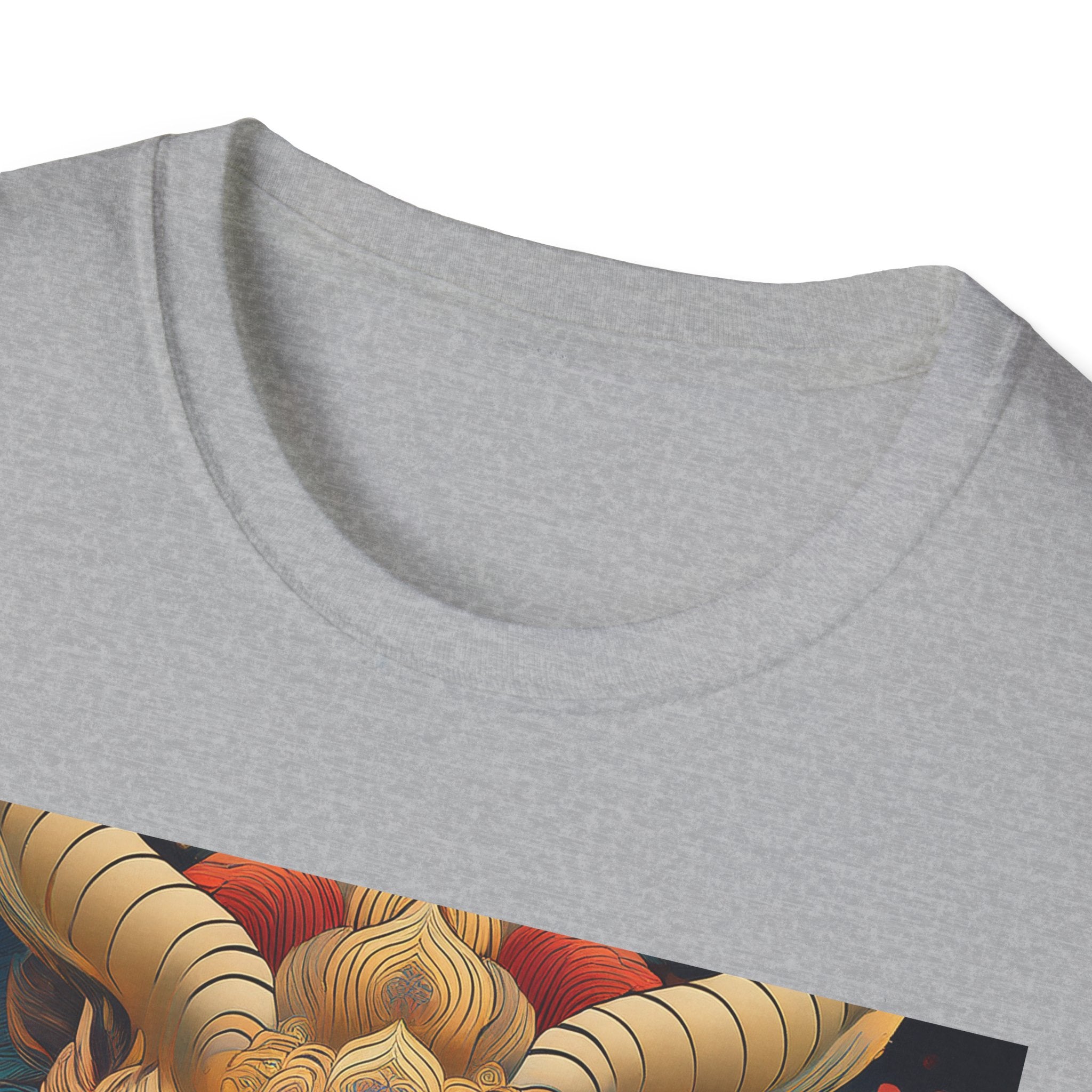 Dragon Mask T-Shirt — Asian Mythic Dragon Art Tee
