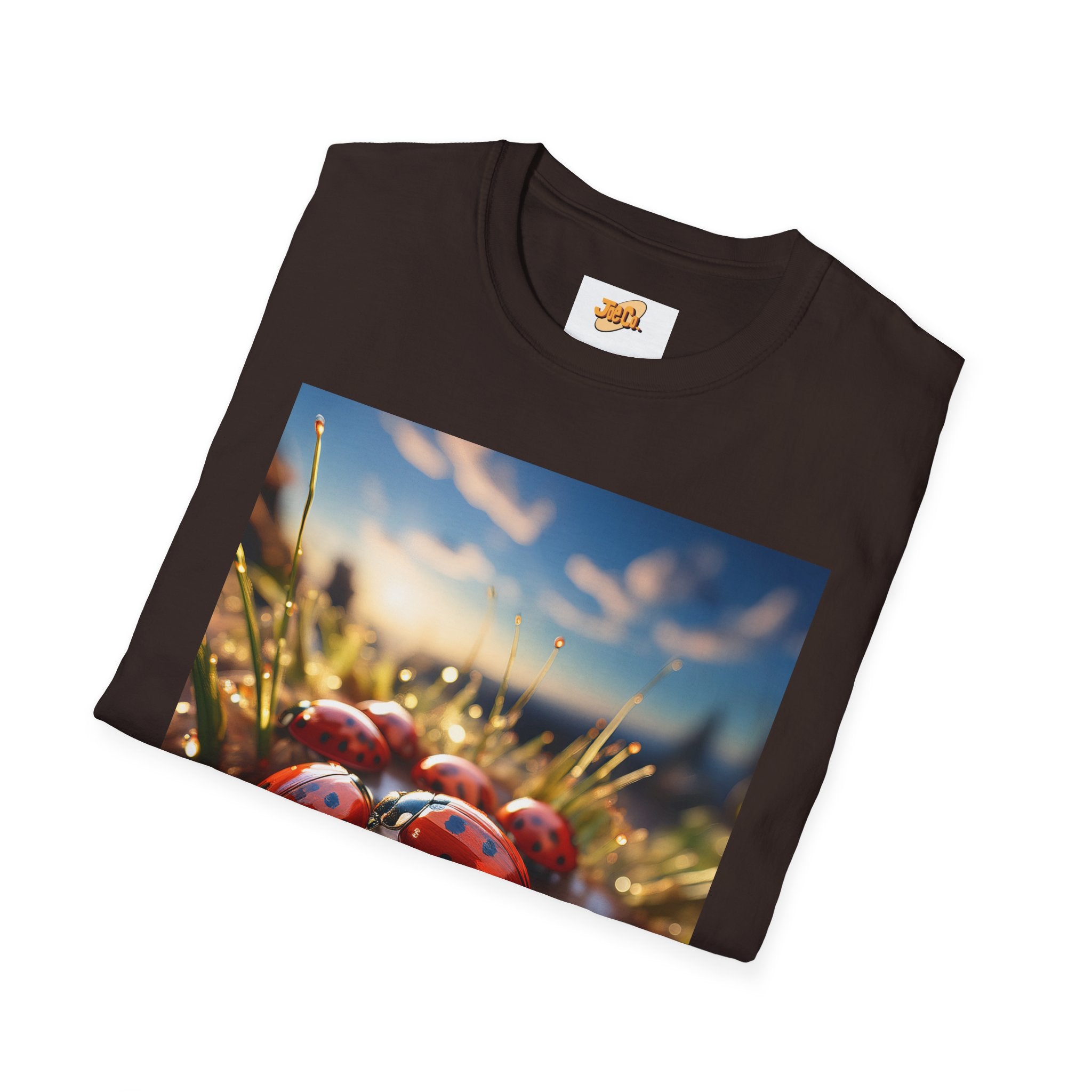 Ladybug Photo T-Shirt — Charming Nature Graphic Tee