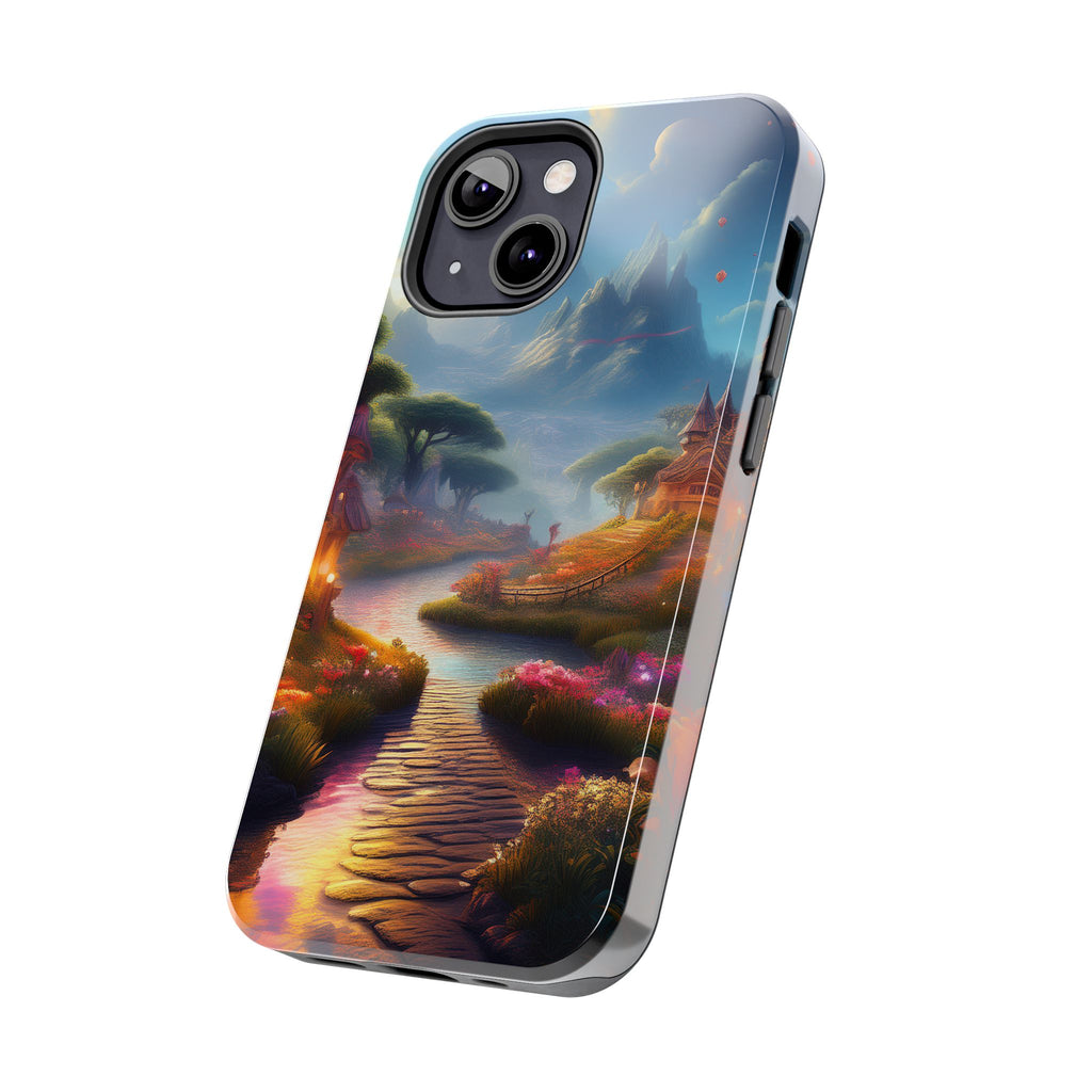 Tough Phone Case — Enchanted Pathway Fantasy Landscape