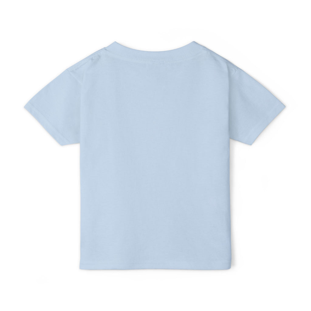 Toddler T-Shirt — Colorful Paw Prints at Sunset