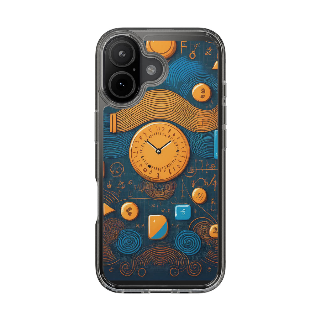 Clear Case — Abstract Clockwork Design Phone Case