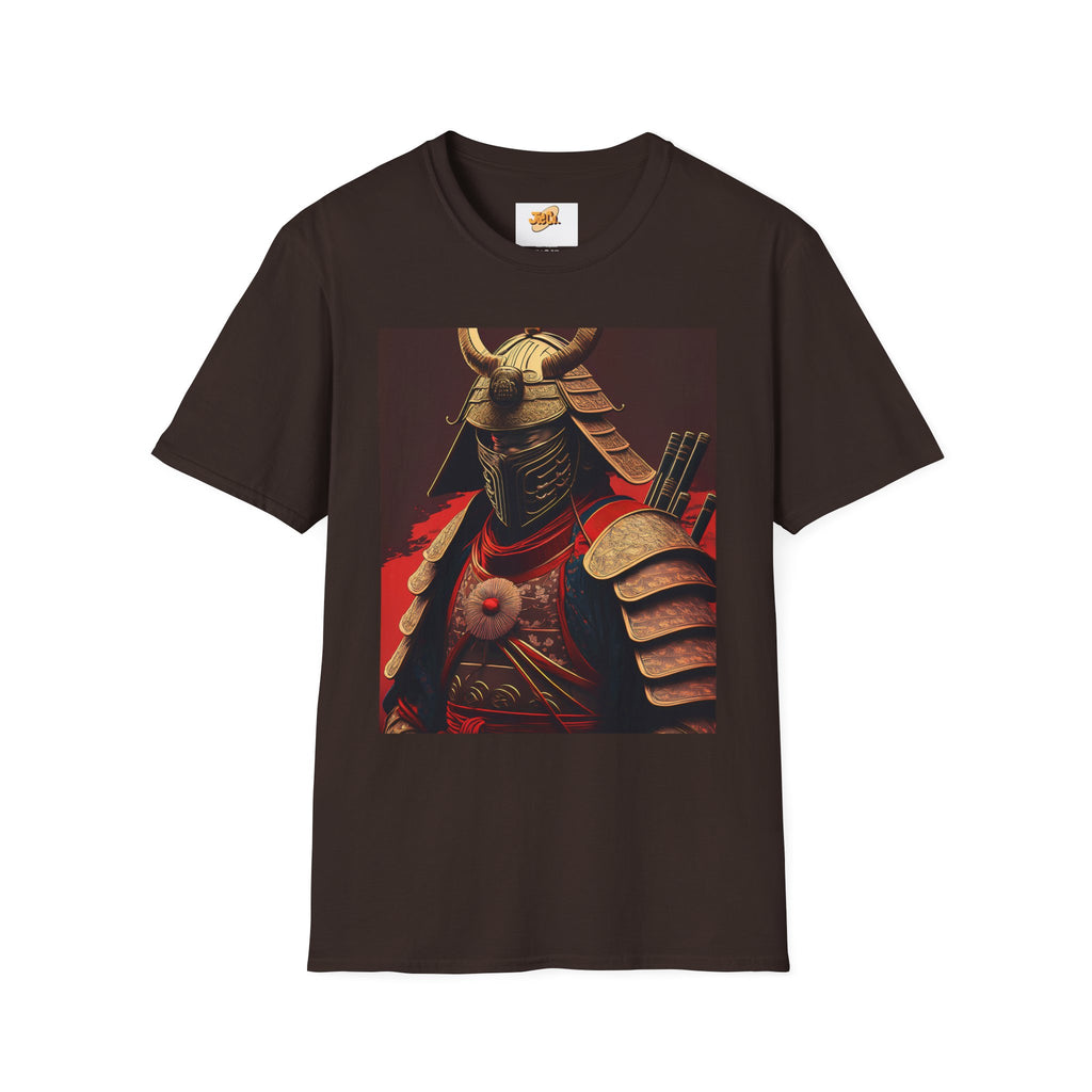 Samurai Warrior T-Shirt — Vintage Armored Ronin Graphic Tee