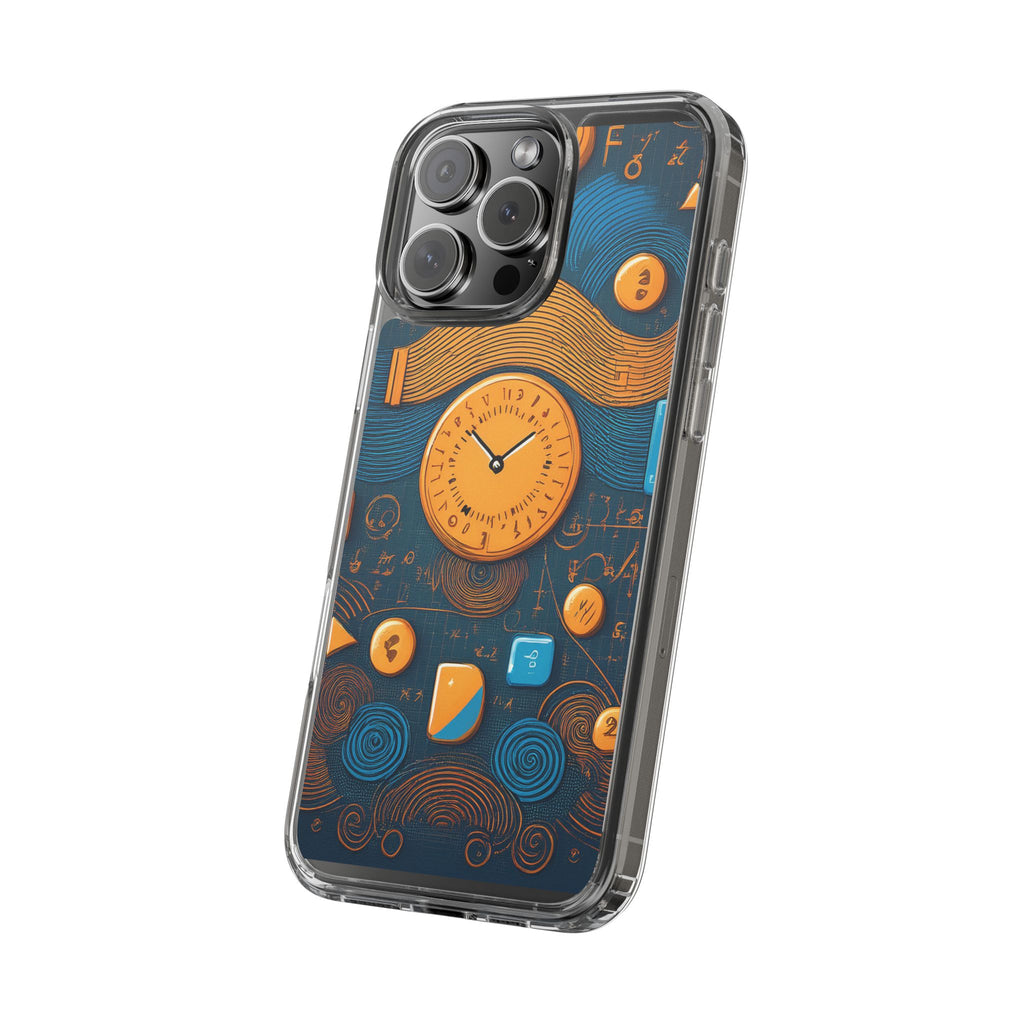 Clear Case — Abstract Clockwork Design Phone Case