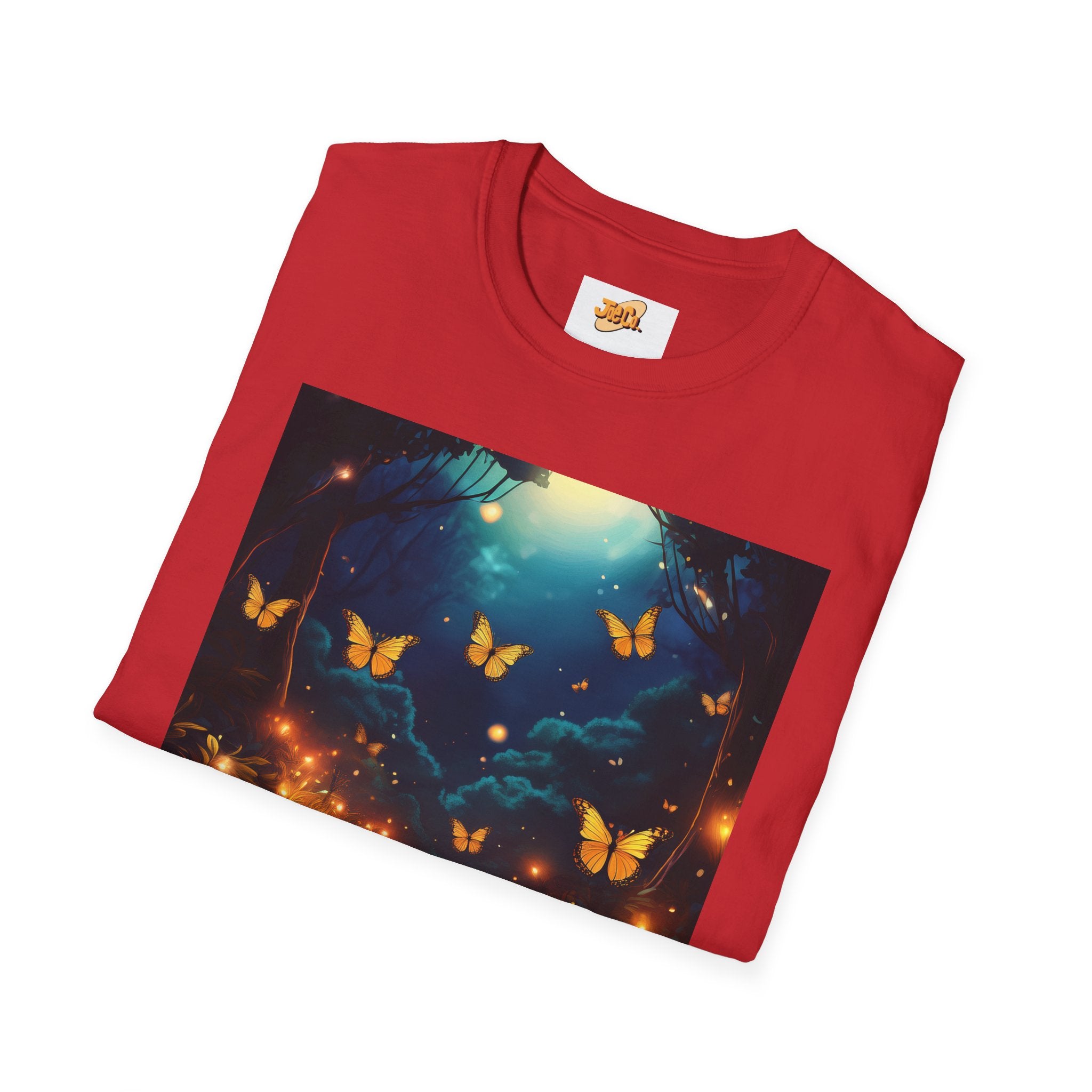 Butterfly Night T-Shirt — Enchanted Forest Glow Tee