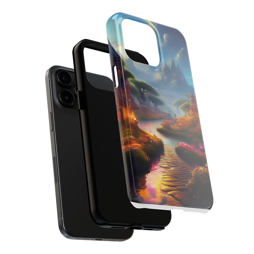 Tough Phone Case — Enchanted Pathway Fantasy Landscape