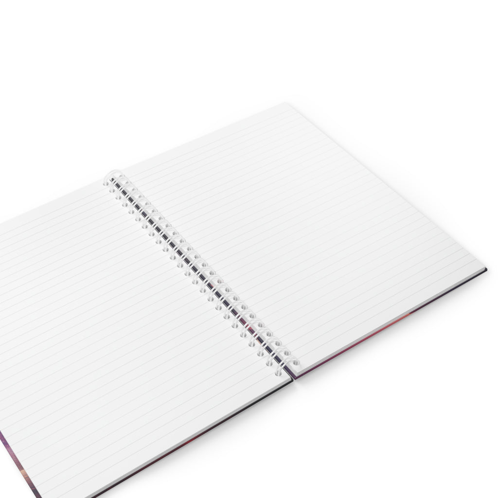Galaxy Spiral Notebook — Cosmic Night Sky Journal for Writing & Sketching