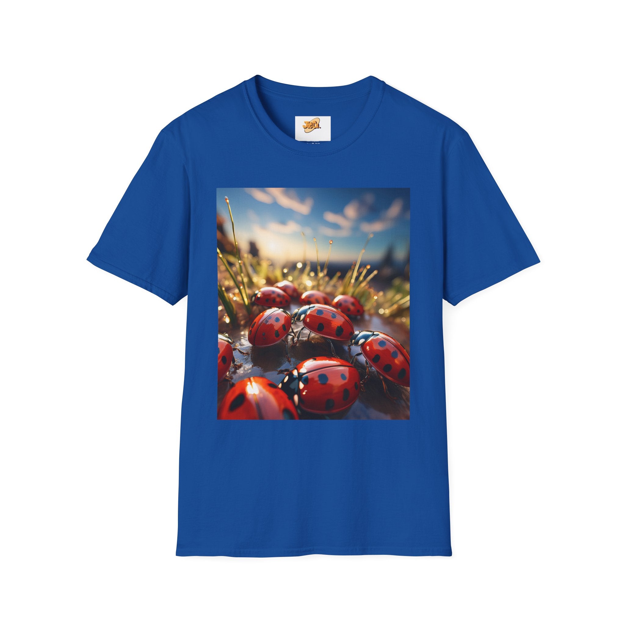 Ladybug Photo T-Shirt — Charming Nature Graphic Tee