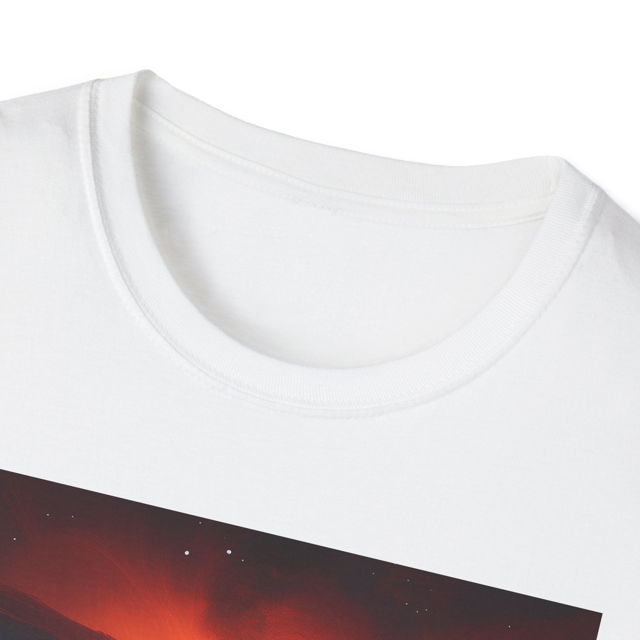 Red Moon Landscape T‑Shirt