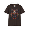 Demonic Bat Illustration T-Shirt