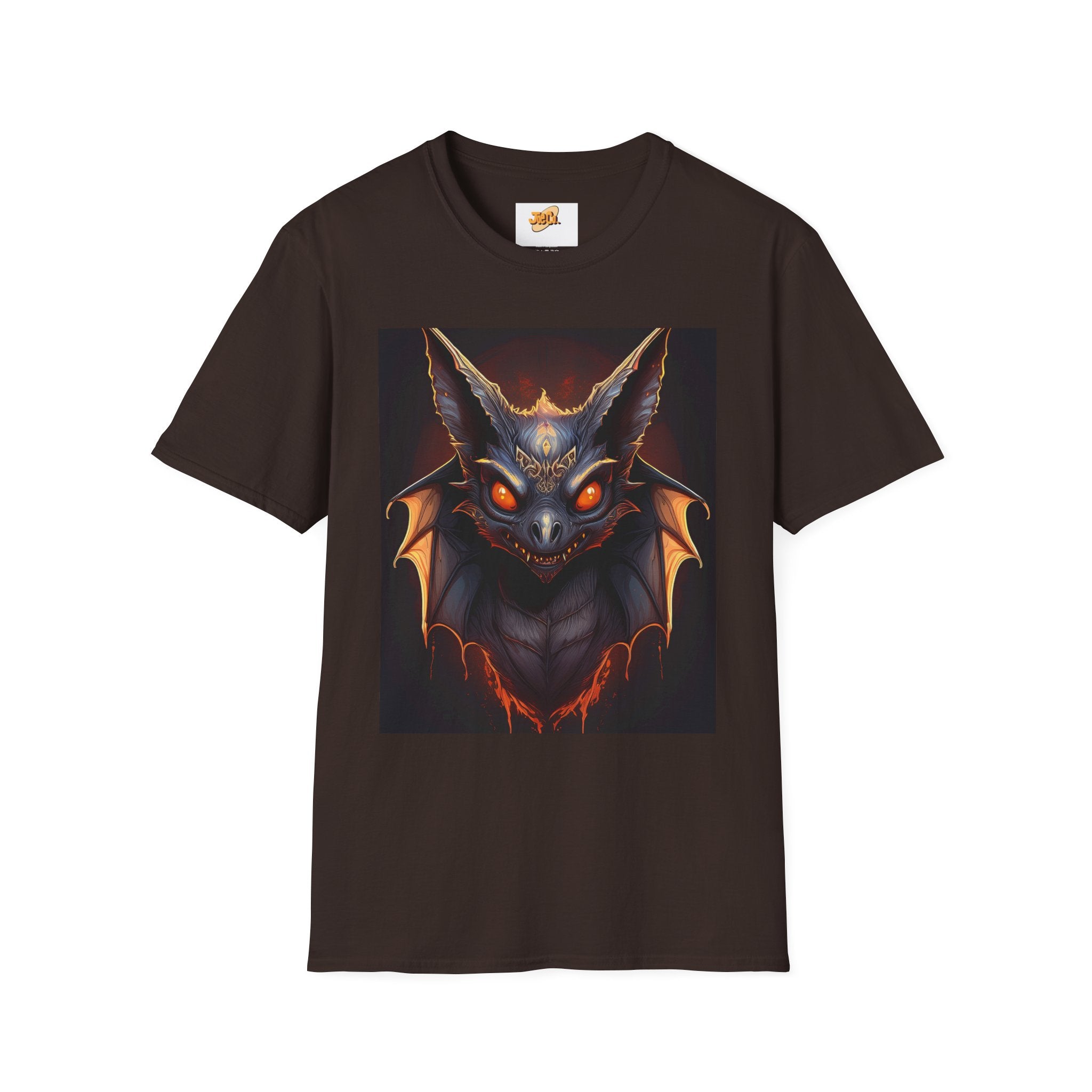 Demonic Bat Illustration T-Shirt