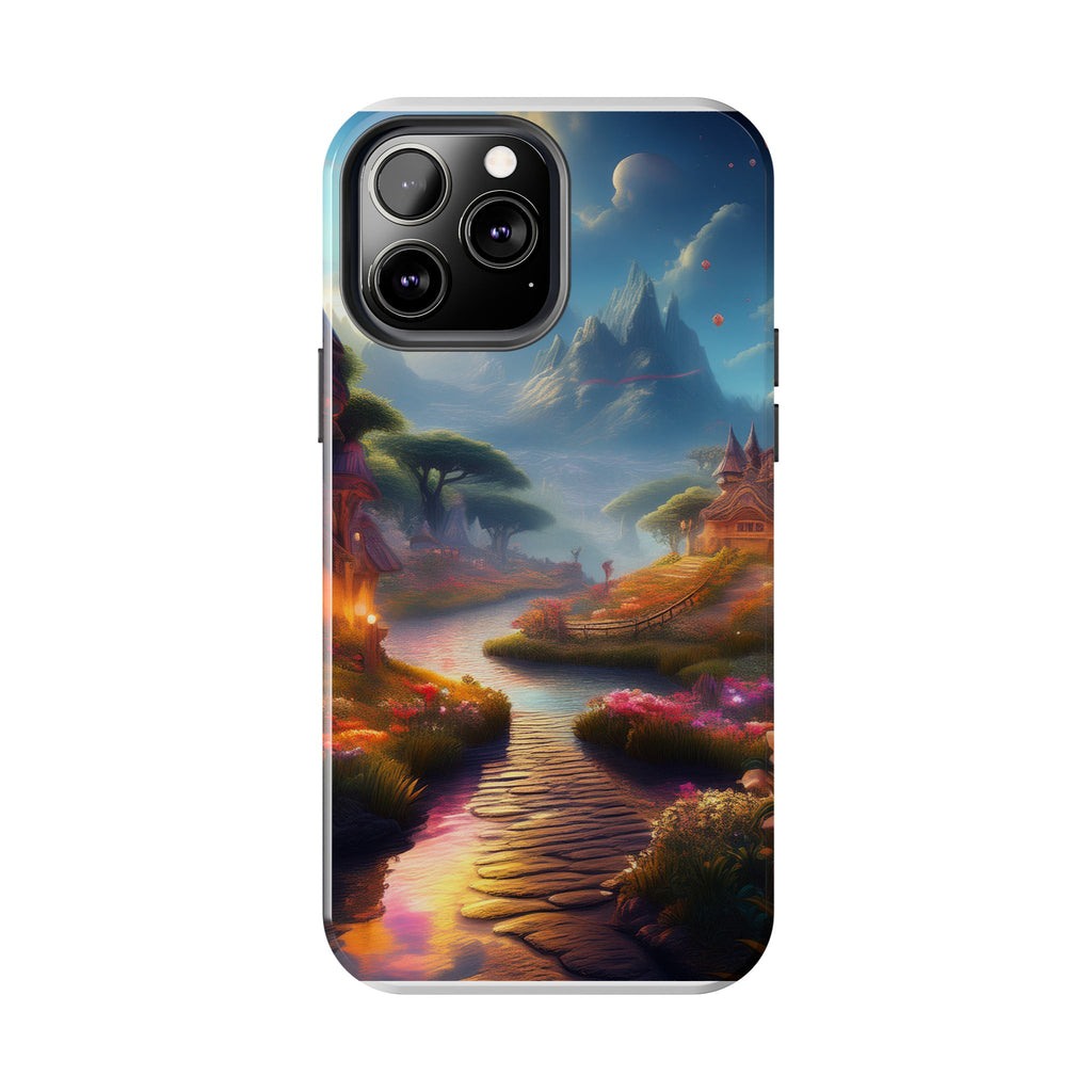 Tough Phone Case — Enchanted Pathway Fantasy Landscape
