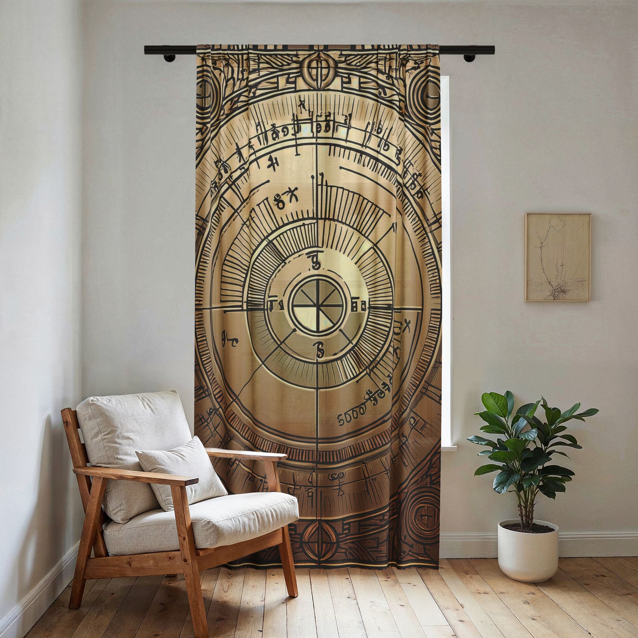 Sheer Window Curtain
