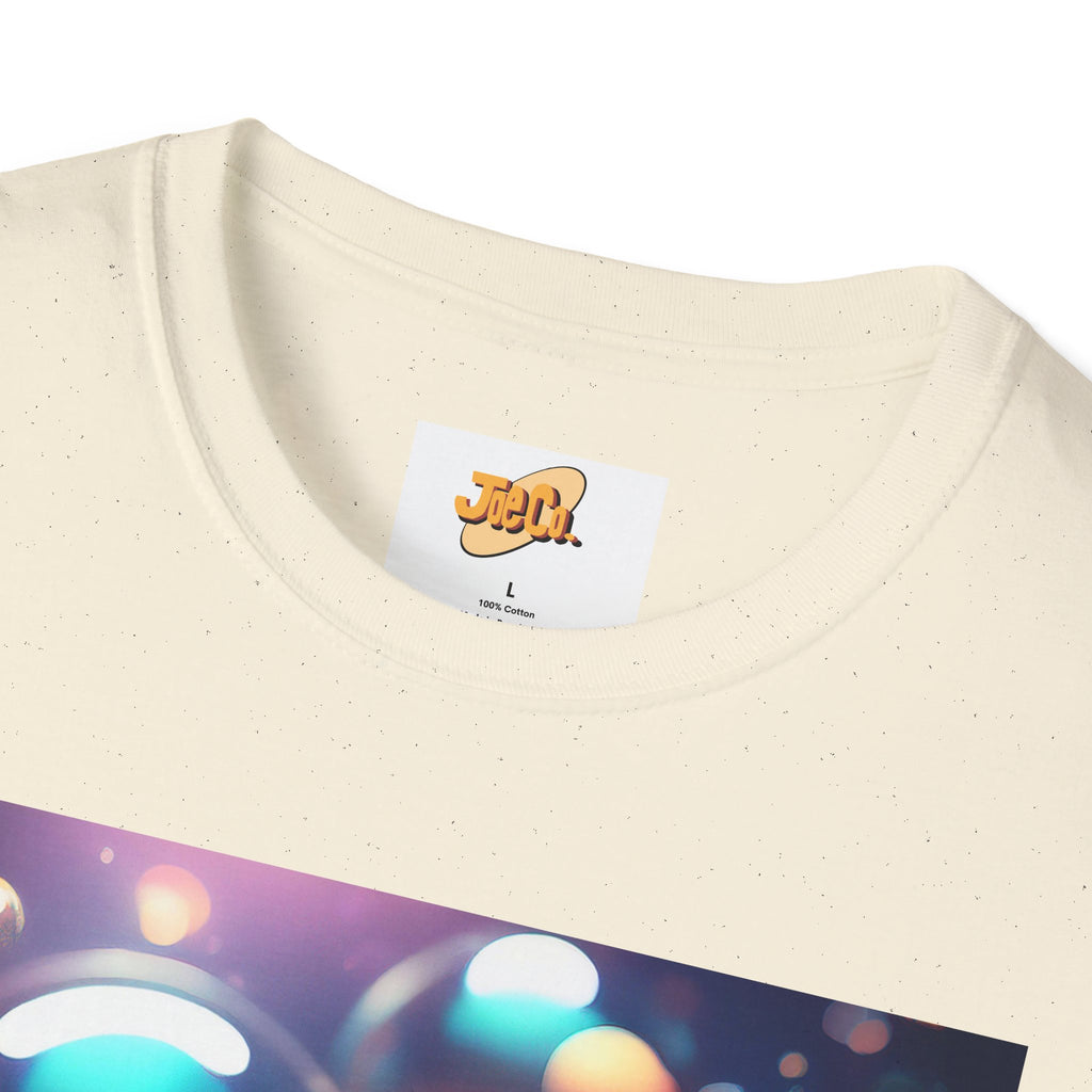 Bubble Galaxy T-Shirt — Colorful 3D Bubble Art Tee