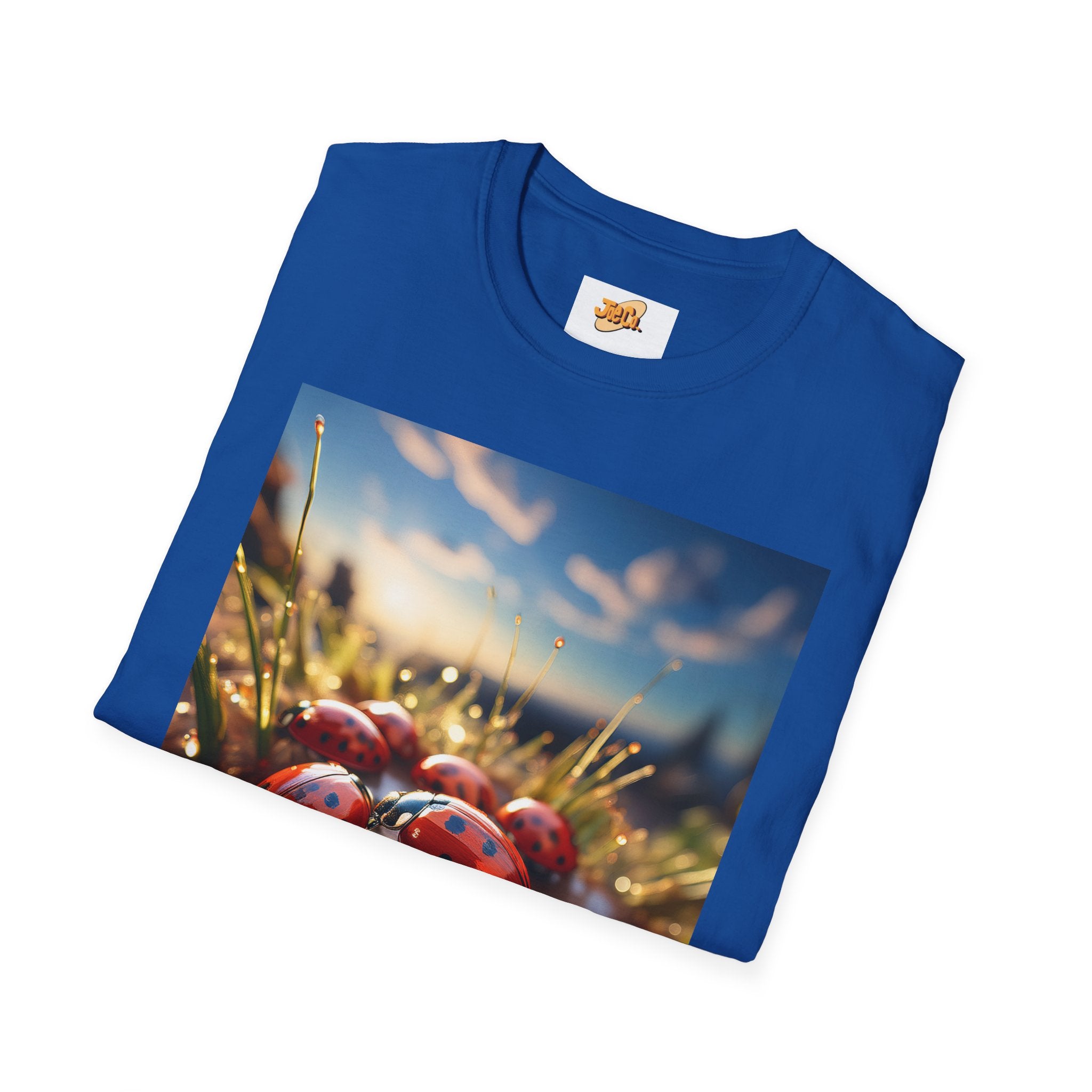 Ladybug Photo T-Shirt — Charming Nature Graphic Tee