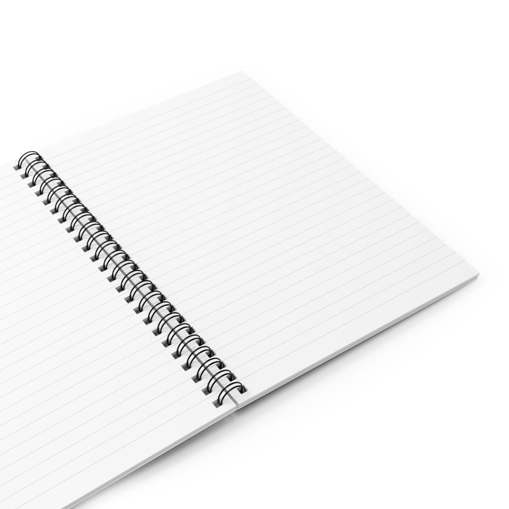 Galaxy Spiral Notebook — Cosmic Space Notebook (Ruled)