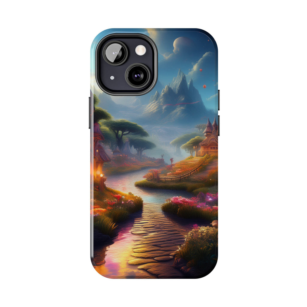 Tough Phone Case — Enchanted Pathway Fantasy Landscape