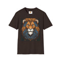 Majestic Lion Graphic T-Shirt — Bold Vintage Mane Artwork