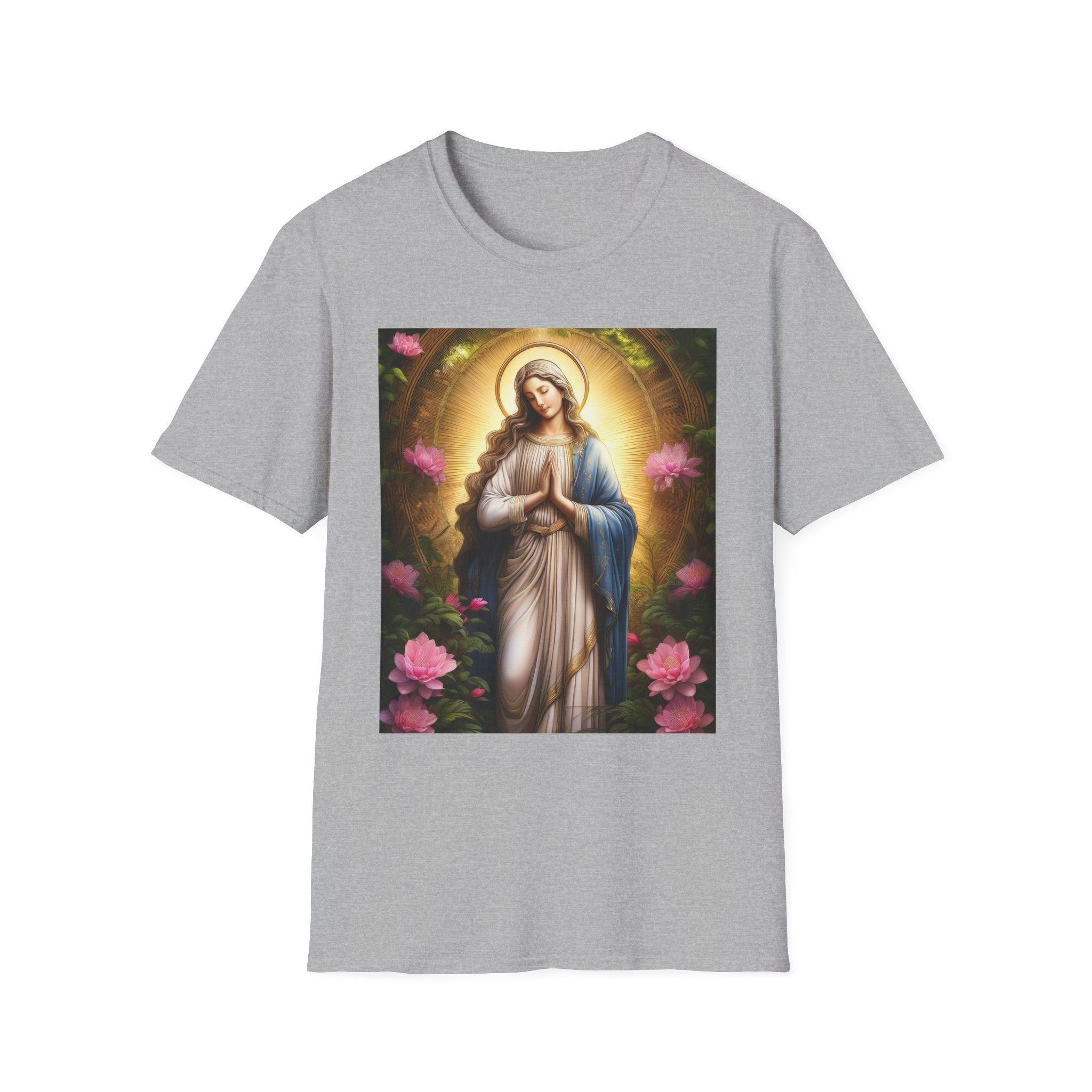Our Lady of Guadalupe Graphic T-Shirt — Vintage Marian Religious Tee