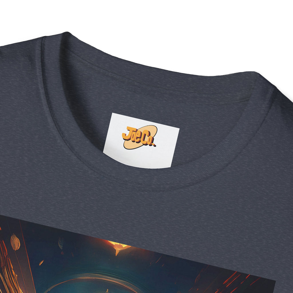 Cyberpunk Alley T-Shirt — Neon Futuristic Street Scene