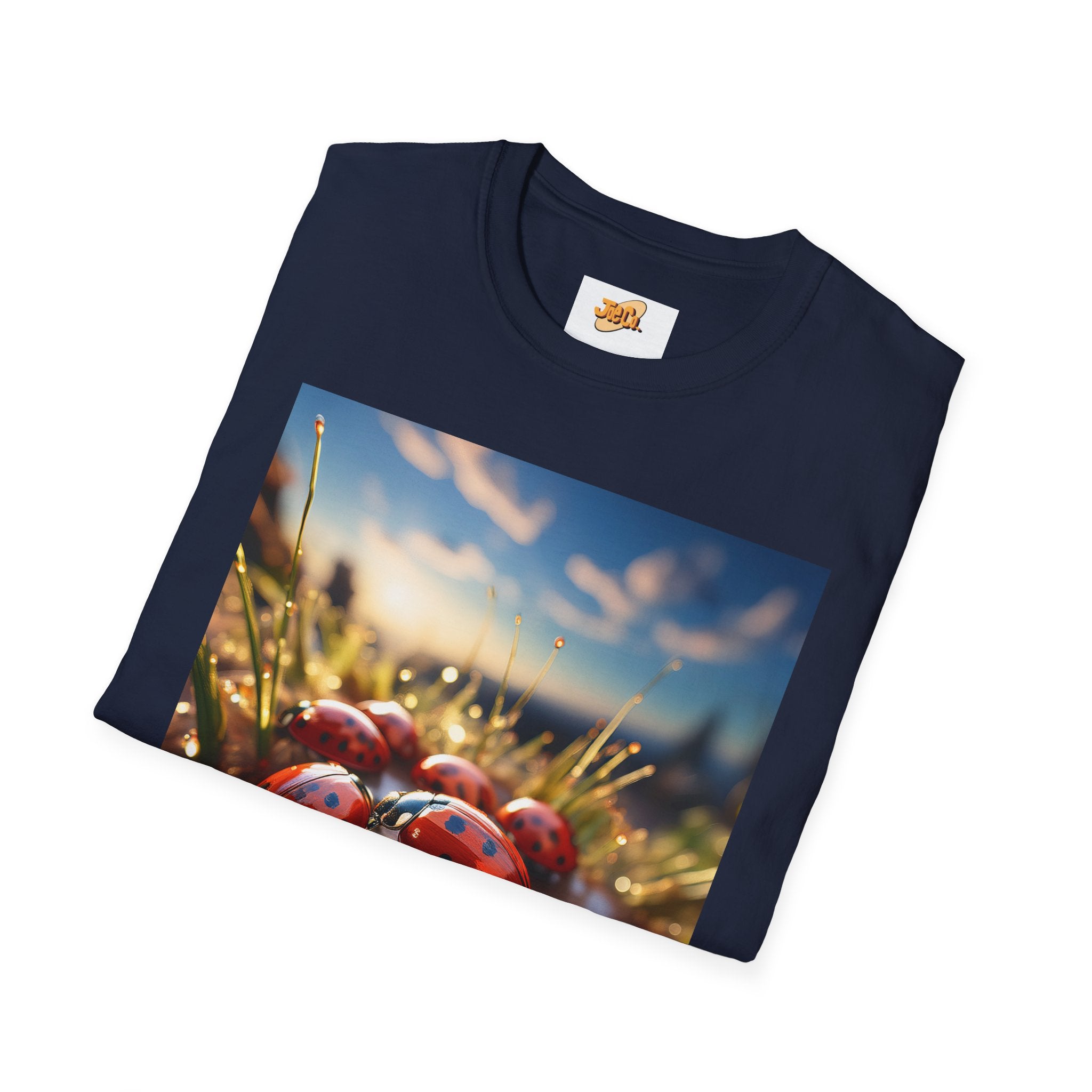 Ladybug Photo T-Shirt — Charming Nature Graphic Tee