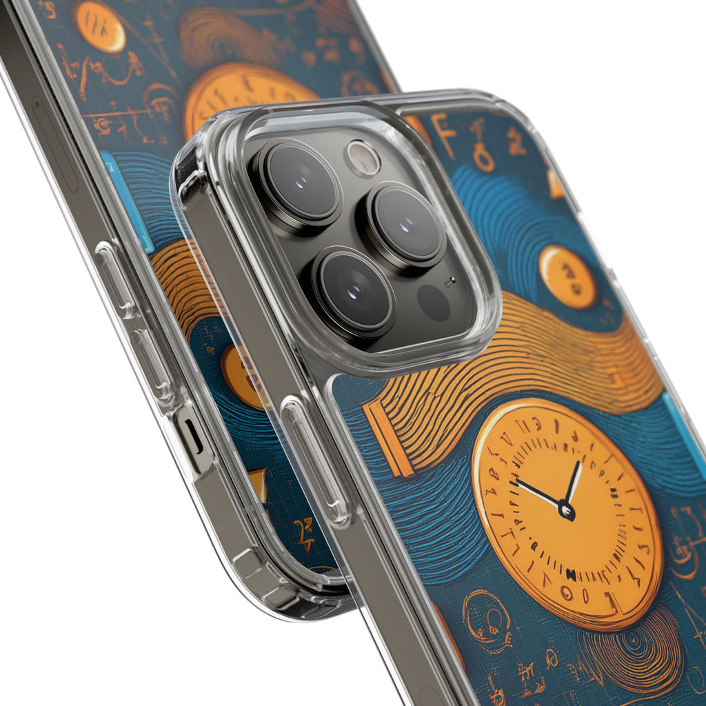 Clear Case — Abstract Clockwork Design Phone Case