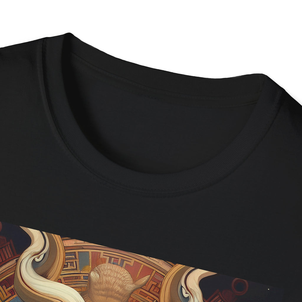 Mythic Beast T-Shirt — Vintage Lion, Ram & Fox Art Tee
