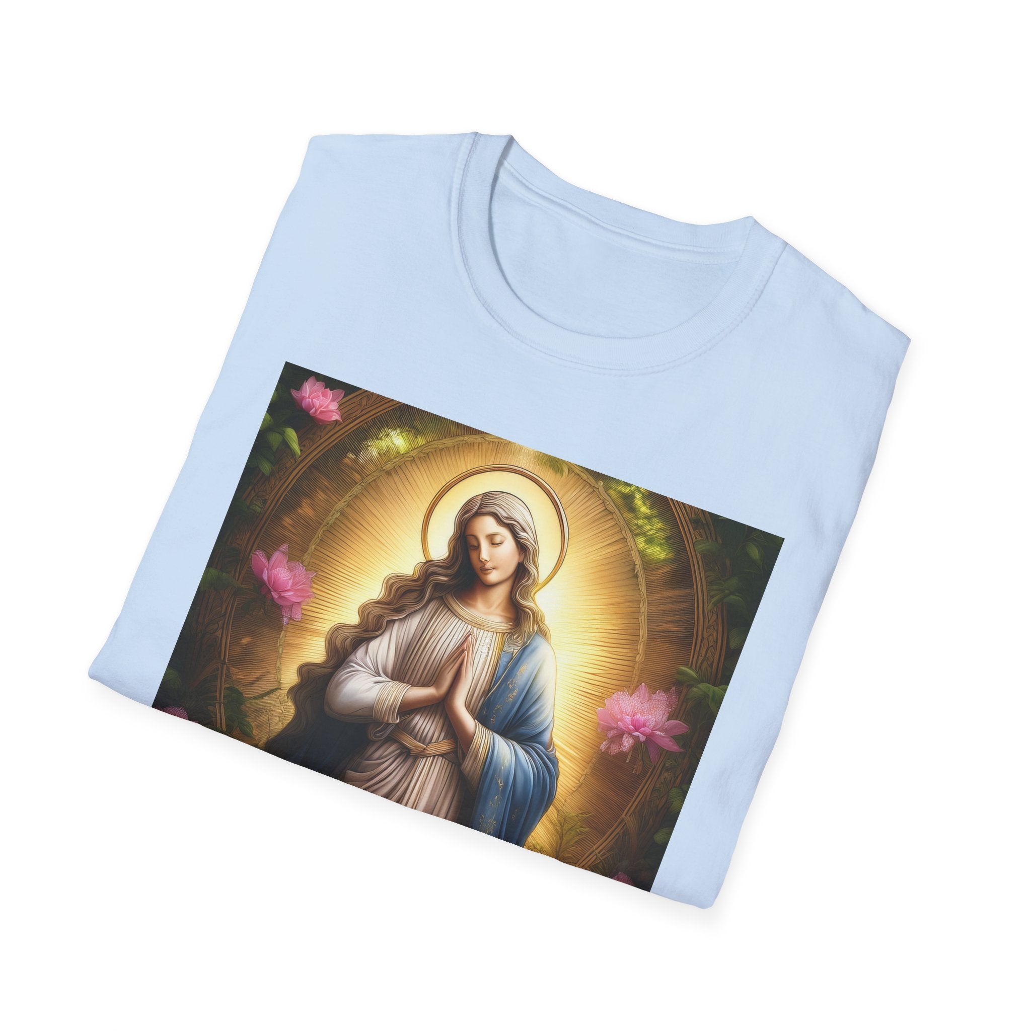 Our Lady of Guadalupe Graphic T-Shirt — Vintage Marian Religious Tee