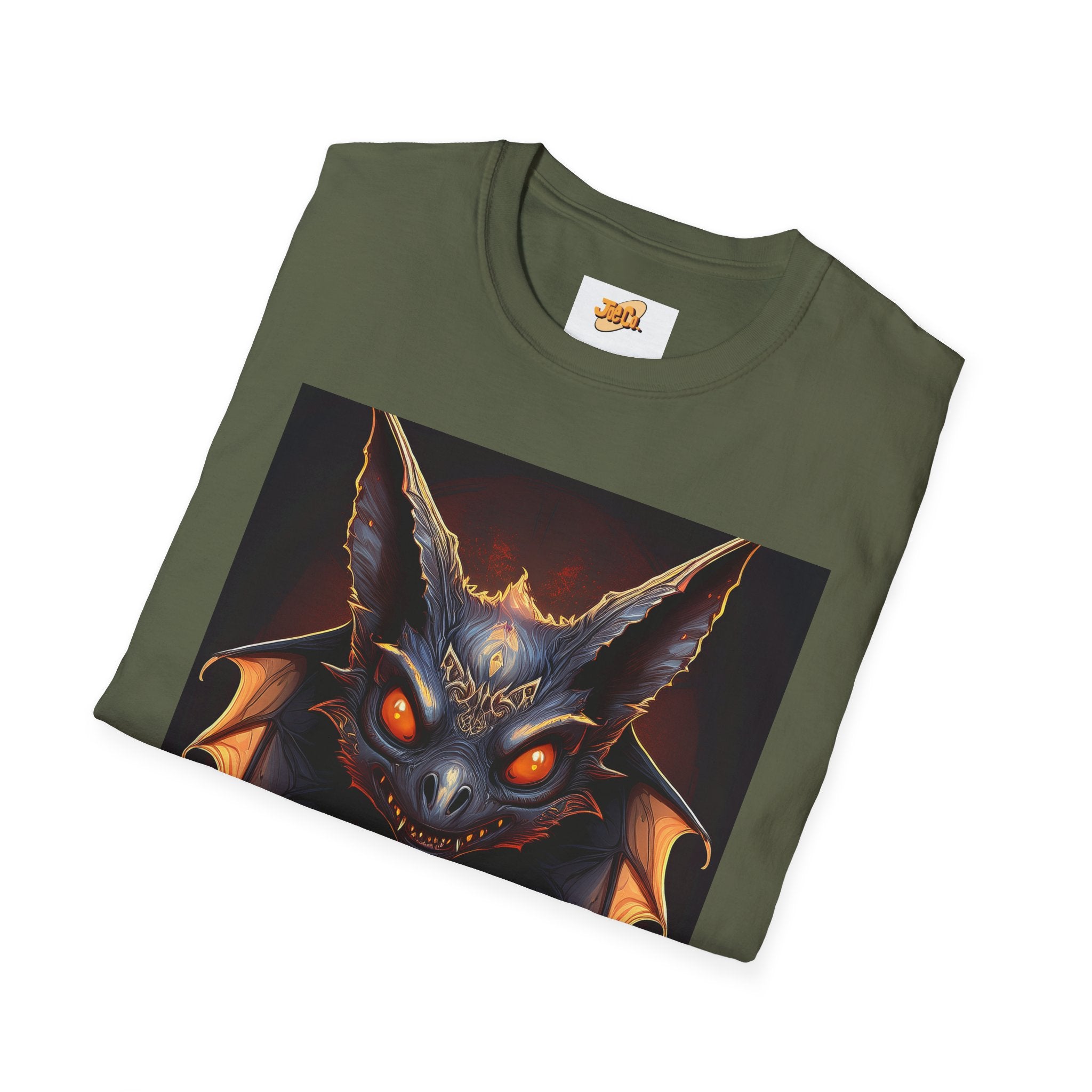 Demonic Bat Illustration T-Shirt