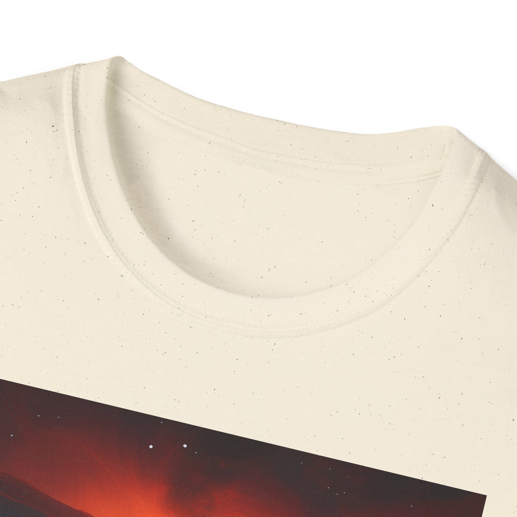 Red Moon Landscape T‑Shirt