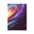 Galaxy Swirl Softcover Journal — Cosmic Space Notebook with Printed Interior