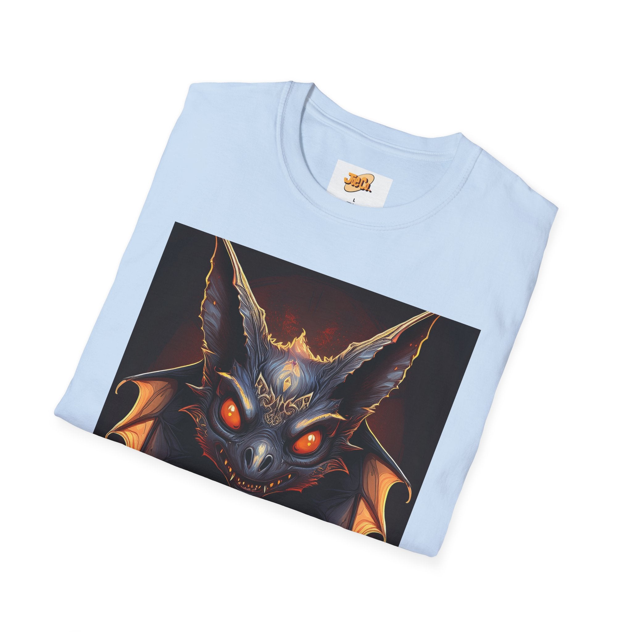 Demonic Bat Illustration T-Shirt