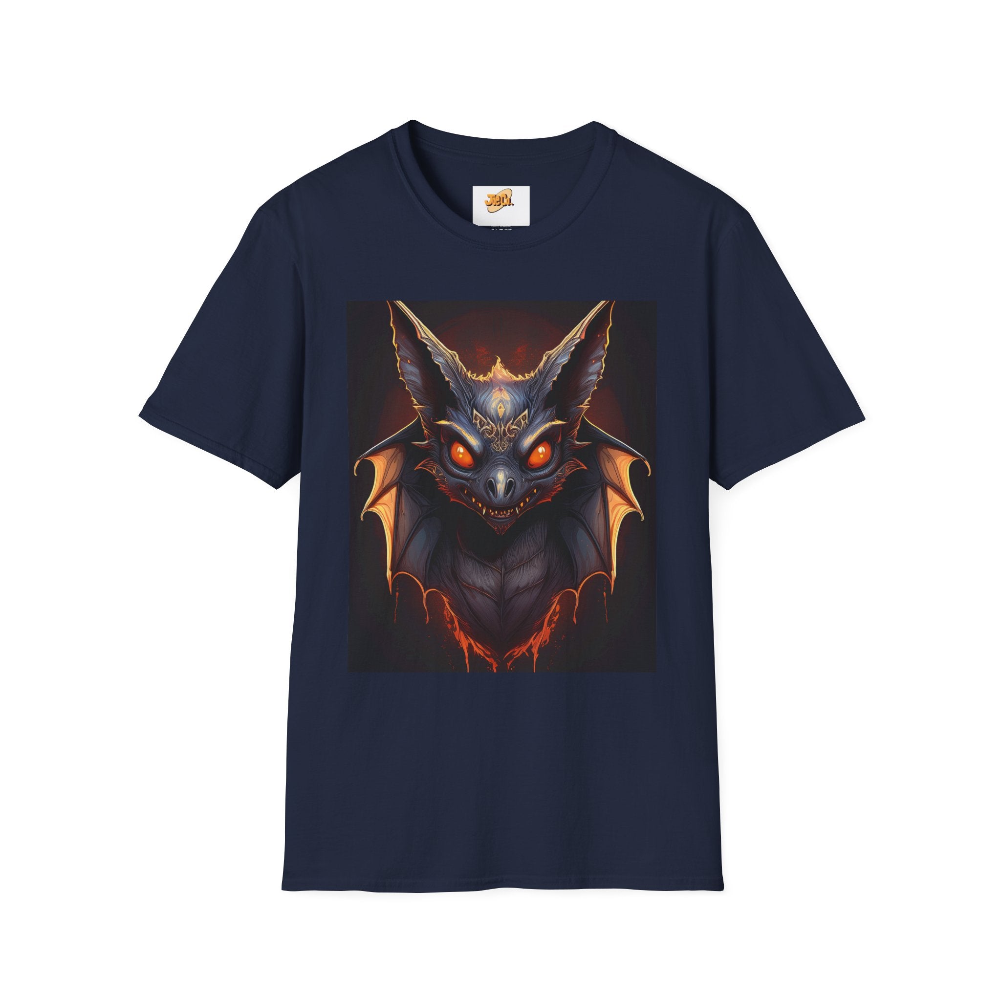 Demonic Bat Illustration T-Shirt