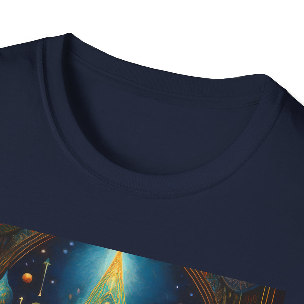 Mystic Sun Pyramid Graphic T-Shirt
