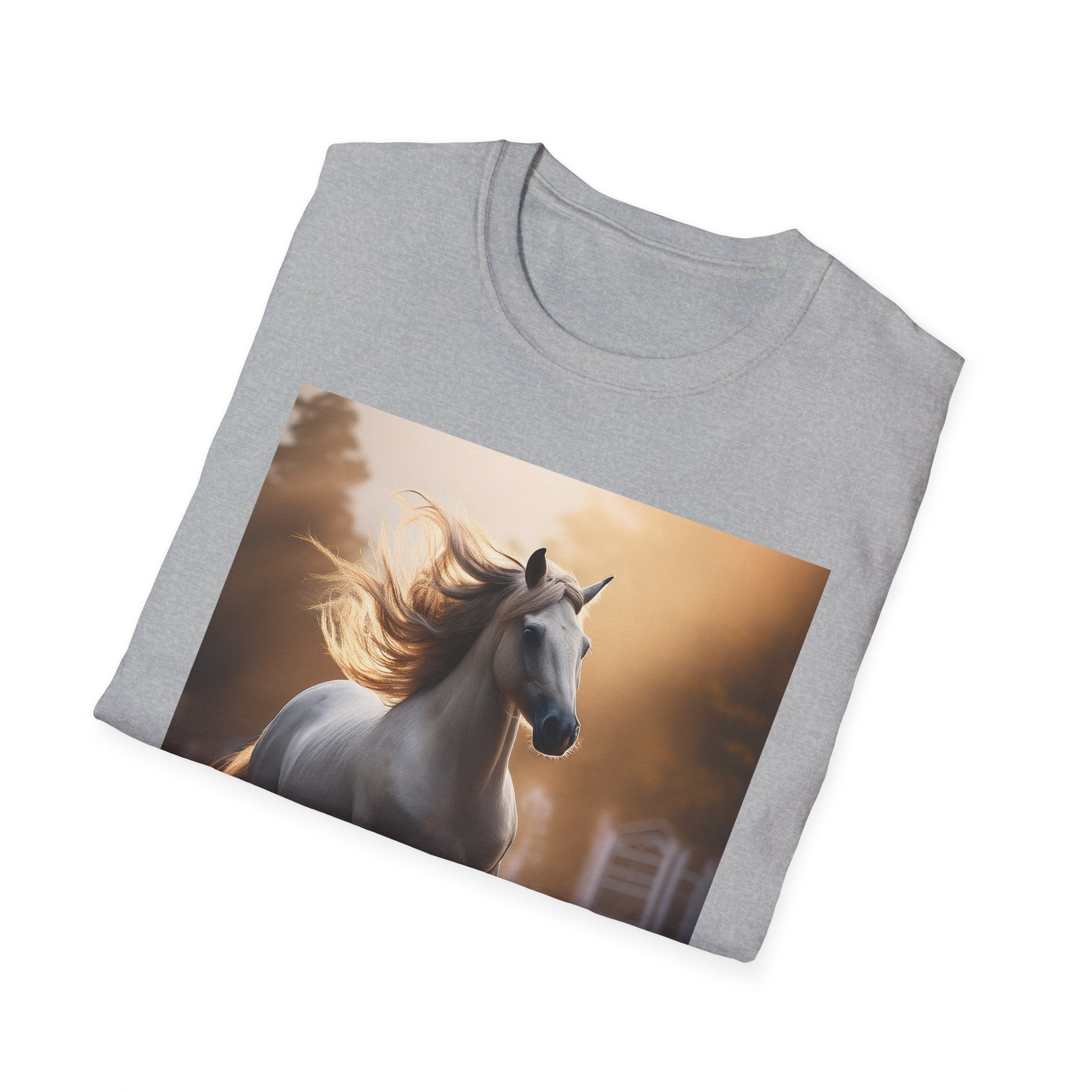 Sunlit Stallion Graphic T-Shirt