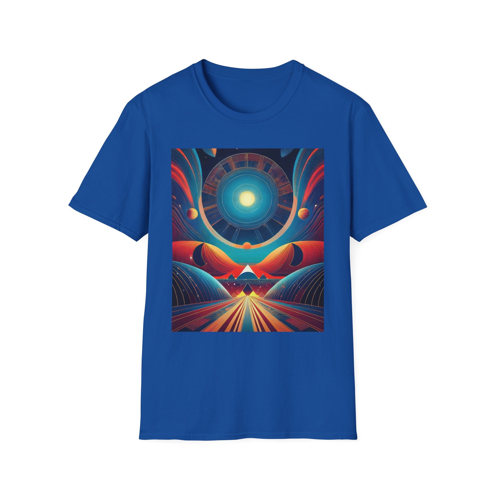Psychedelic Cosmic Sunset T-Shirt