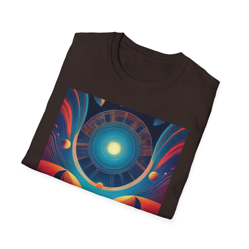 Psychedelic Cosmic Sunset T-Shirt