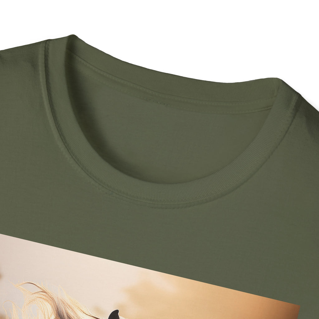 Sunlit Stallion Graphic T-Shirt