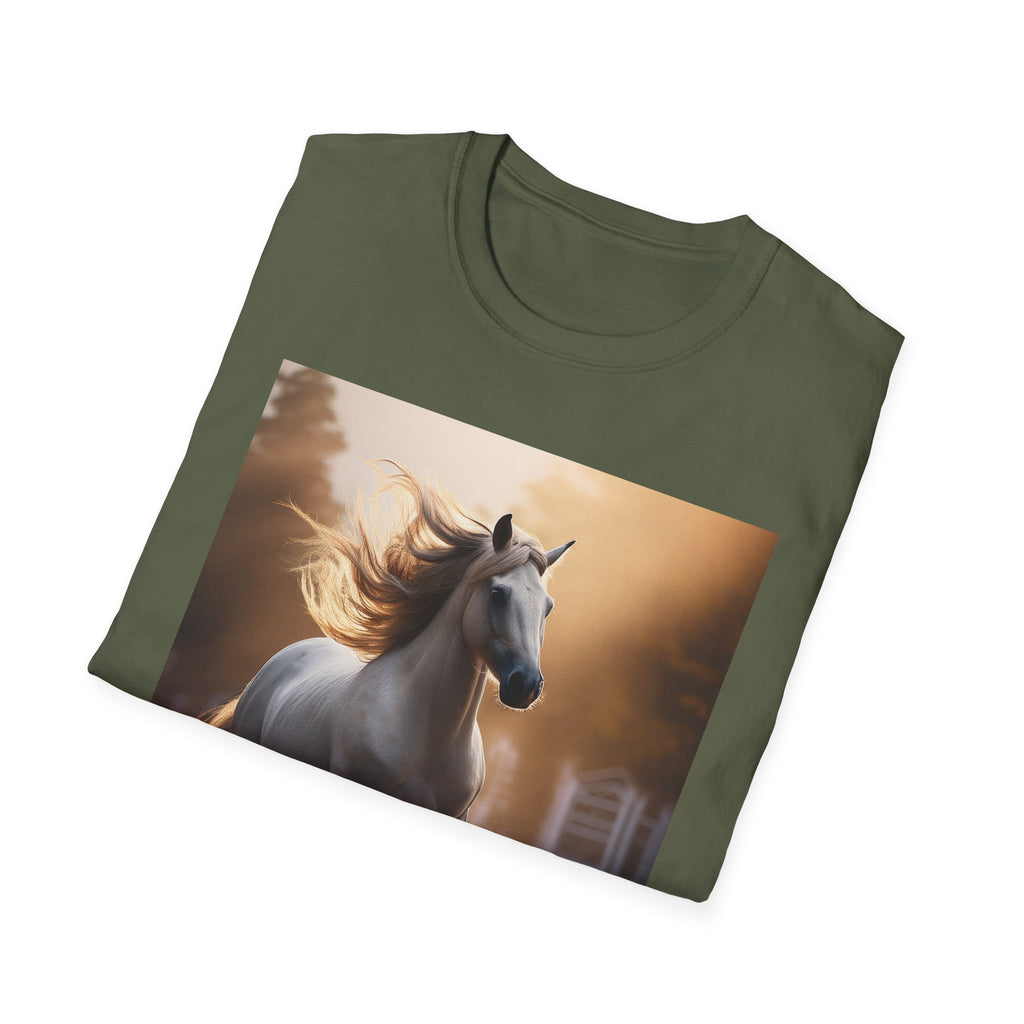 Sunlit Stallion Graphic T-Shirt