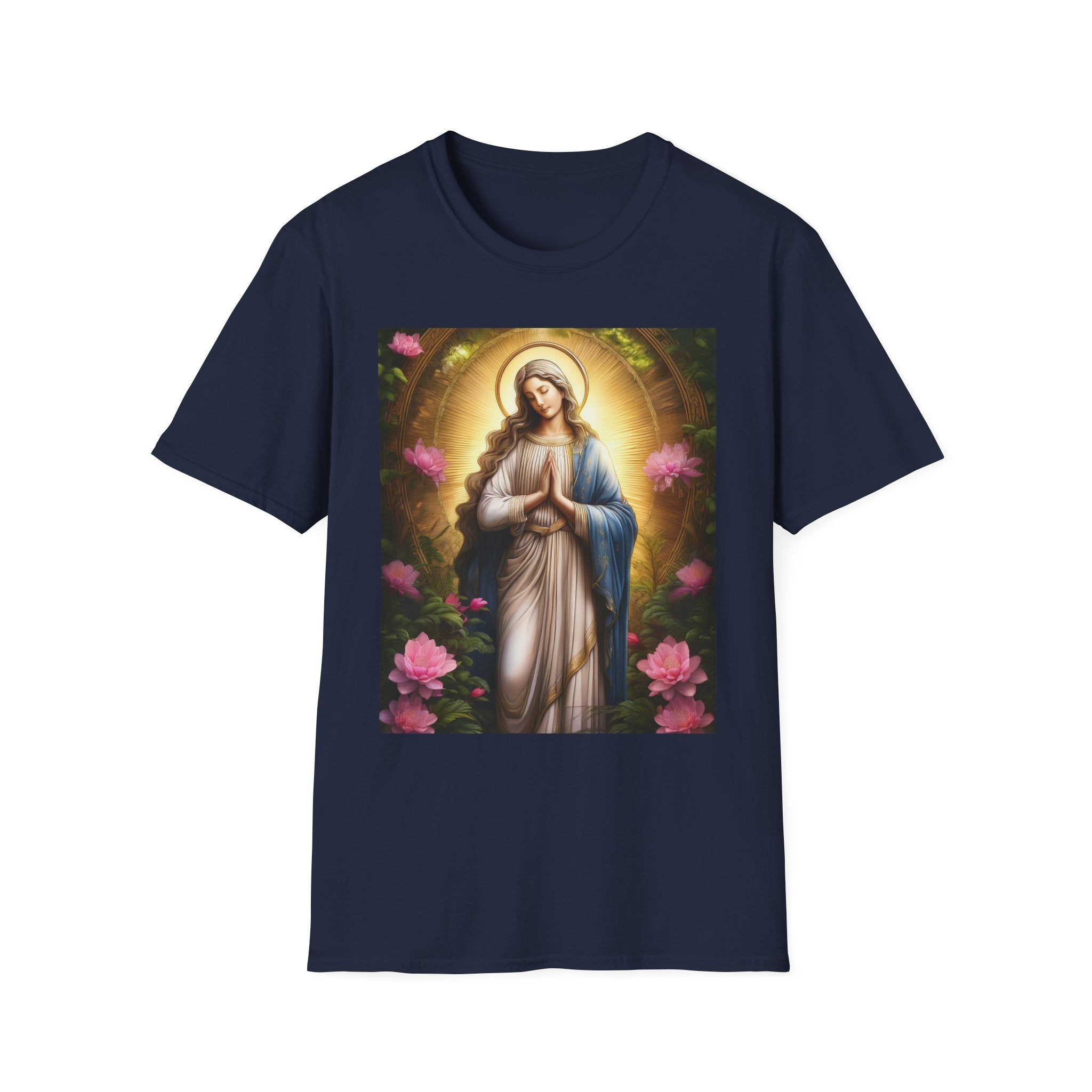 Our Lady of Guadalupe Graphic T-Shirt — Vintage Marian Religious Tee