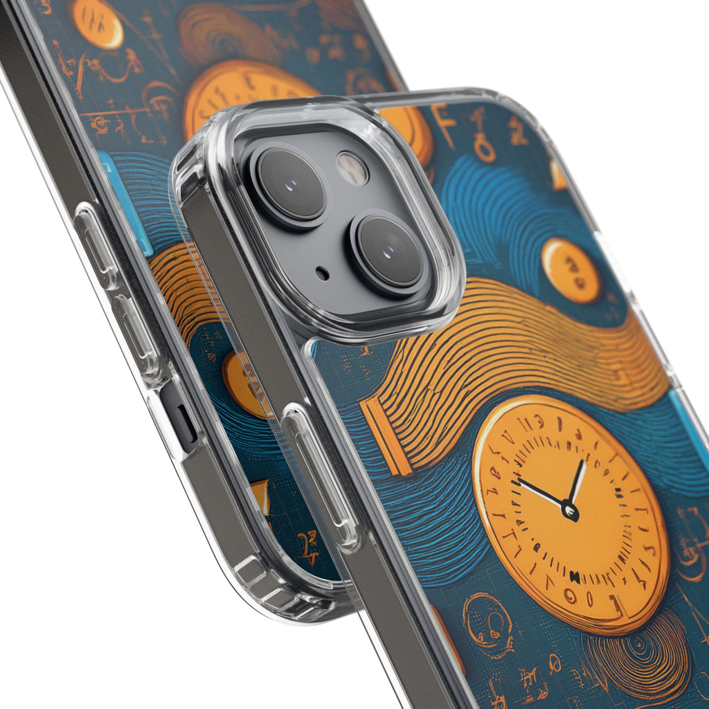 Clear Case — Abstract Clockwork Design Phone Case