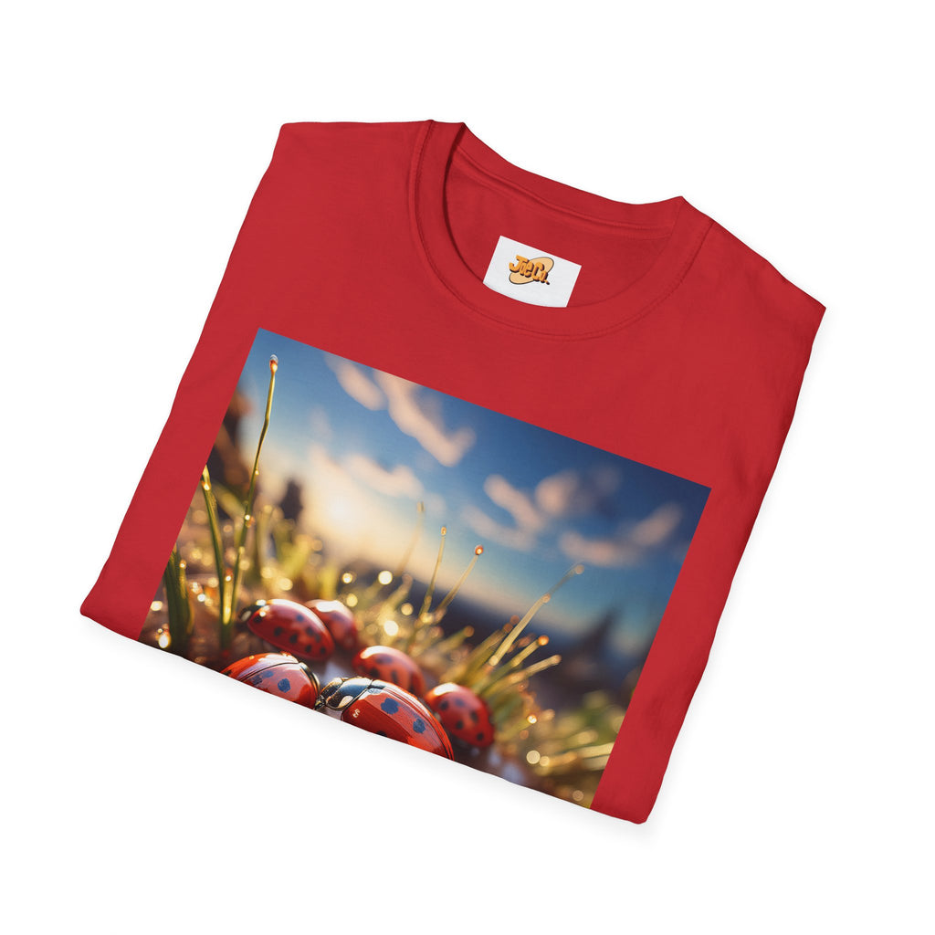 Ladybug Photo T-Shirt — Charming Nature Graphic Tee