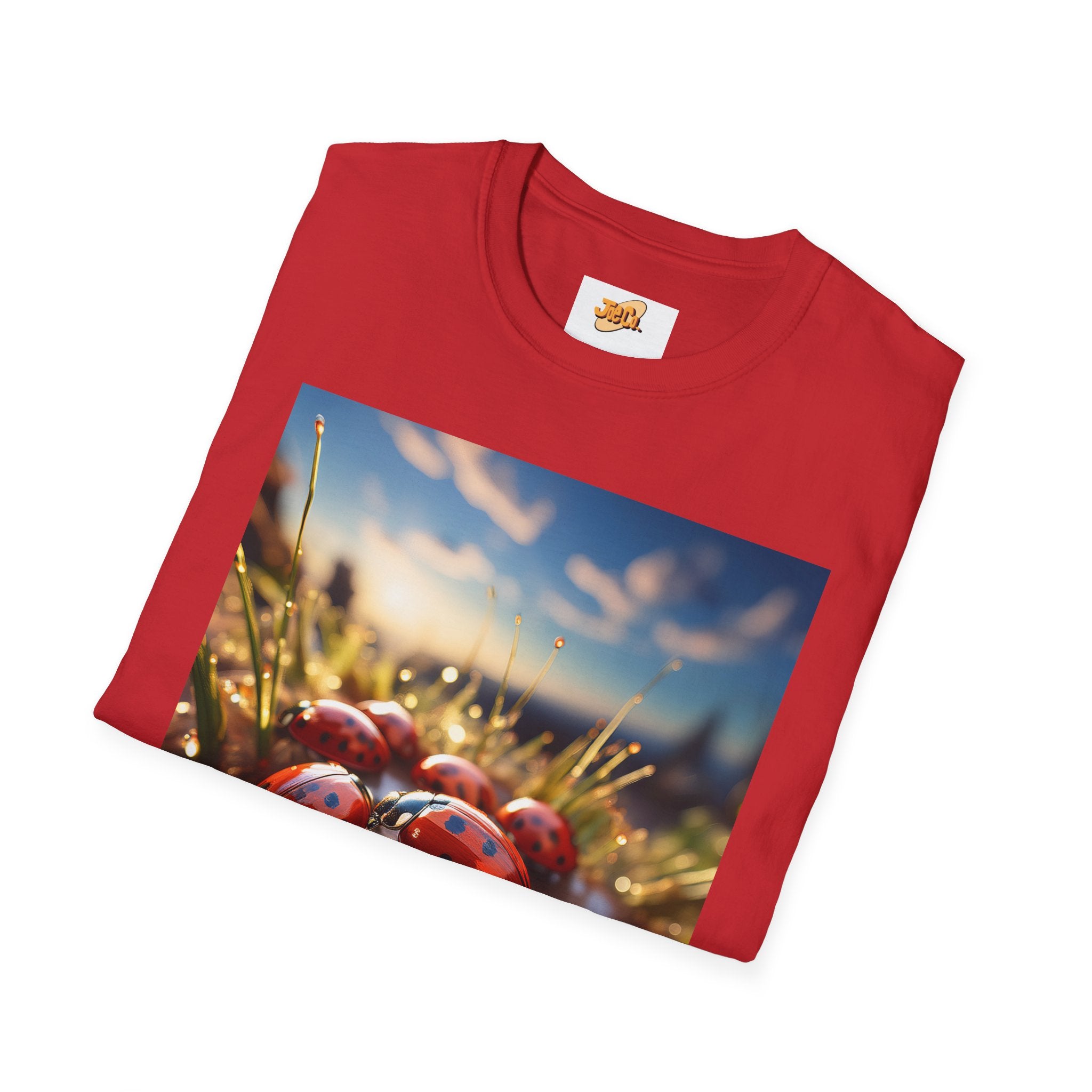 Ladybug Photo T-Shirt — Charming Nature Graphic Tee